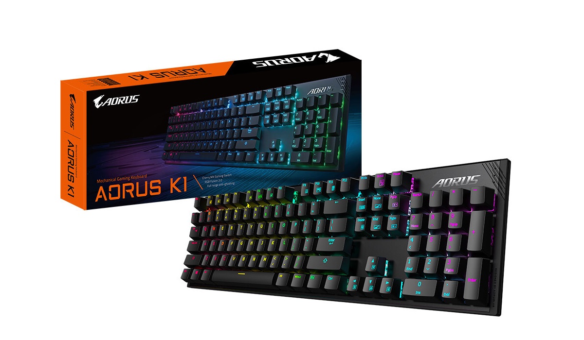 GIGABYTE Unveils AORUS K1 Mechanical Gaming Keyboard - AMD3D