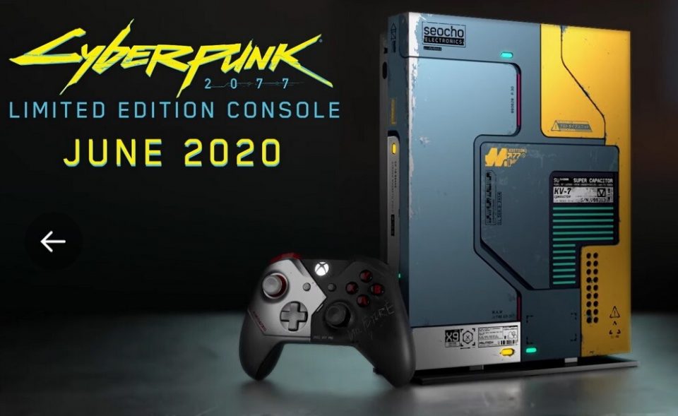 Limited Edition Cyberpunk 2077-Themed Xbox One X Available 