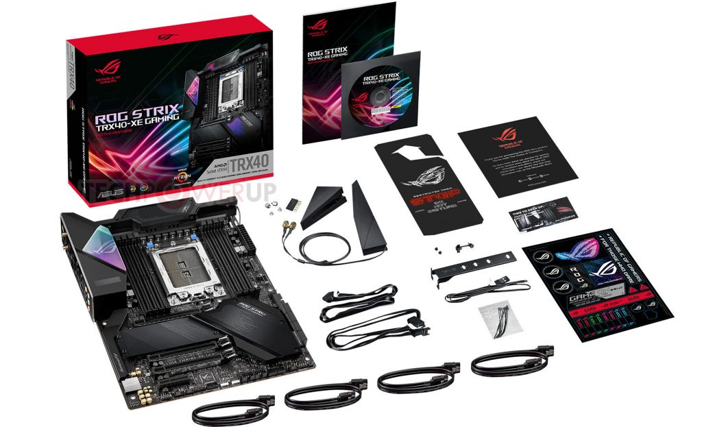 Asus rog strix trx40 xe gaming обзор