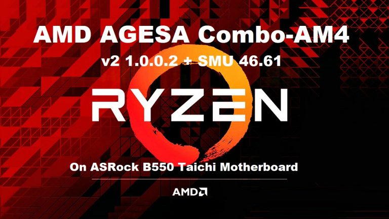 Performance Analysis: AMD AGESA Combo-AM4 v2 1.0.0.2 + SMU 46.61 - AMD3D