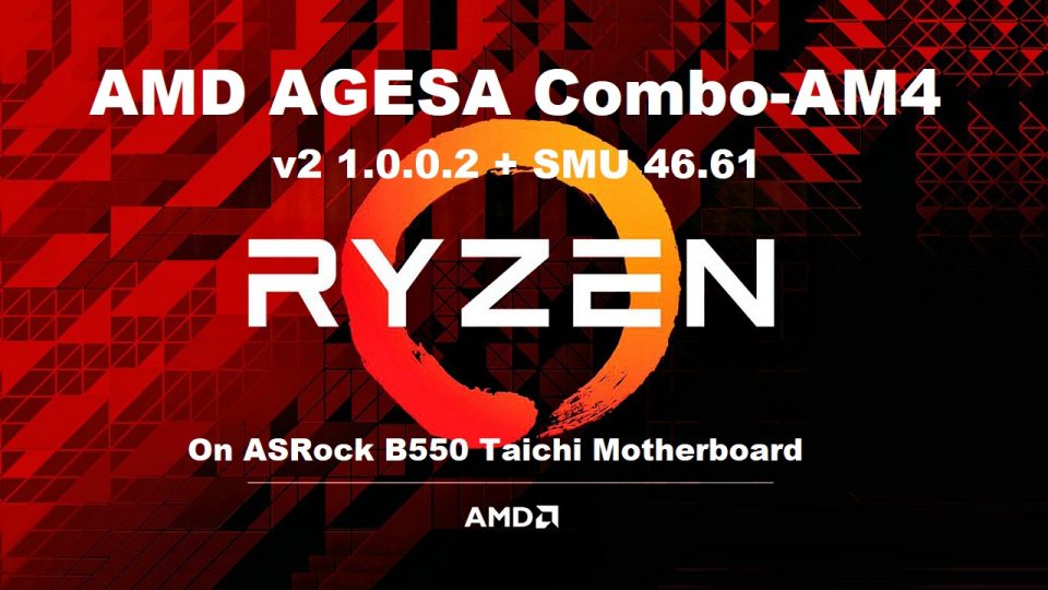 Performance Analysis: AMD AGESA Combo-AM4 V2 1.0.0.2 + SMU 46.61 - AMD3D