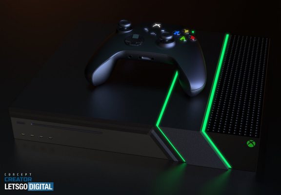 Microsoft Xbox Series X Elite Concept Pictured - AMD3D